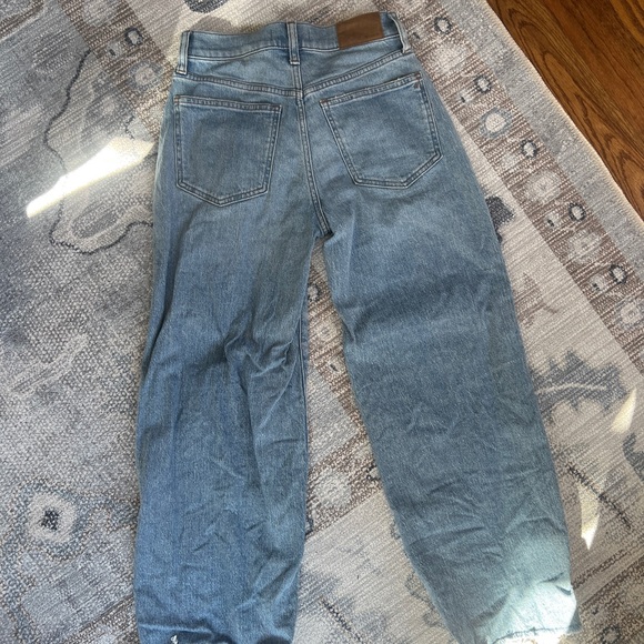 Madewell the perfect vintage wide-leg crop jean, size 26 - Picture 4 of 6